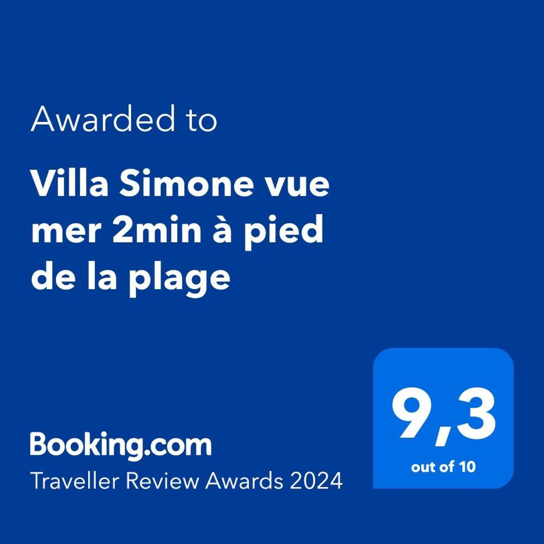 Villa Simone Vue Mer 2Min A Pied De La Plage Сен-Люнер Екстериор снимка